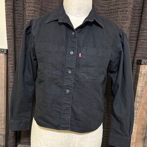 Levis Black Denim Jacket